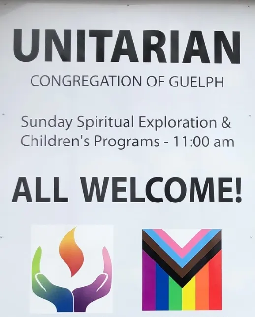 Sunday at the Unitarian Congregation in Guelph